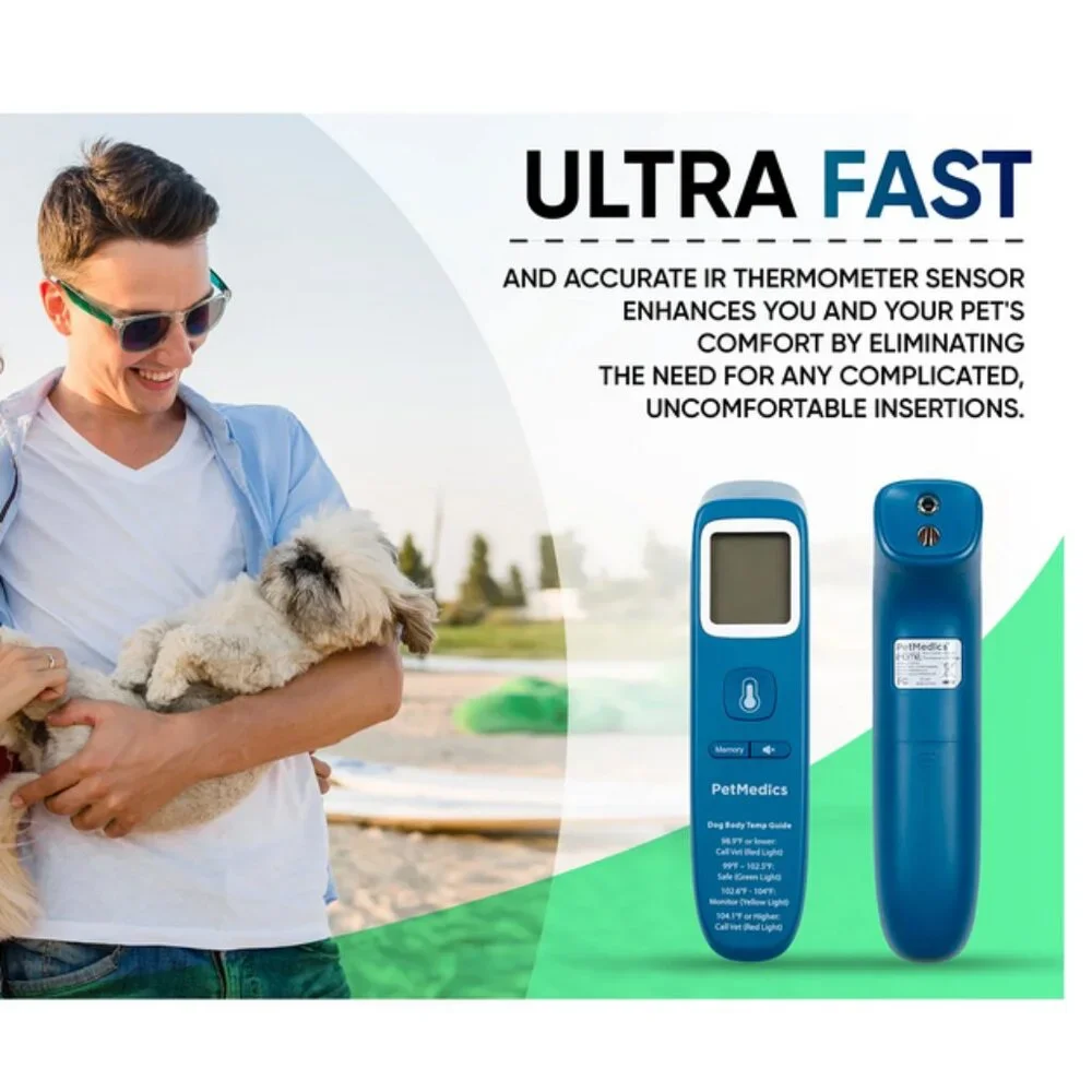 🐾HOST PICK 🐾 NEW PetMedics Non-Contact Touchless Digital Thermometer for Dogs